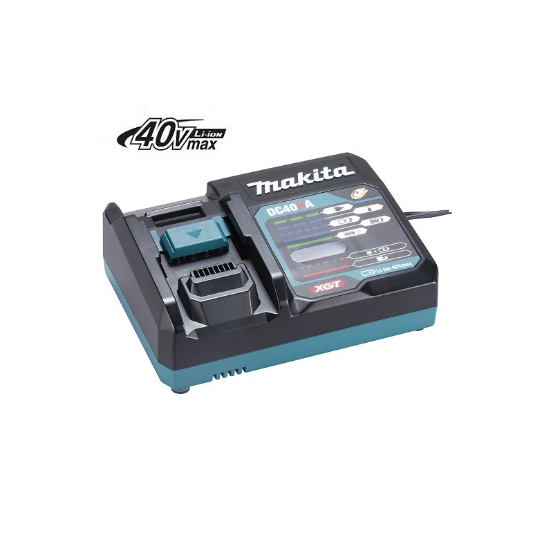 Makita 191E07-8 Cargador rápido DC40RA 40Vmáx XGT